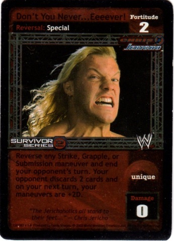 Dont You Never Eeeever! (SS2)